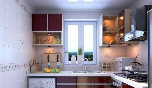 摘要:一般的小户型厨房在4平米左右,这么小的空间应该怎么装修,才能