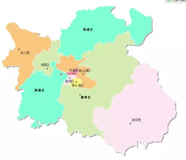 南昌有几个县区